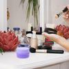 1Set Silicone Cream Jar Refillable Makeup Container Portable Leakproof Travel Size Holder for Face Lotion Moisturizer