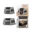 Cat Bed House Delivery Room Puppy Kitten Nest Kennel with Soft Oxford Cloth Suitable for Indoor