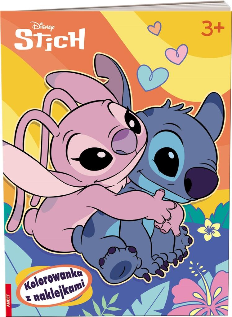 Stich. Malbuch mit Stickern
