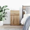 Nightstand Artisan Oak 39x35x65 Cm Particleboard