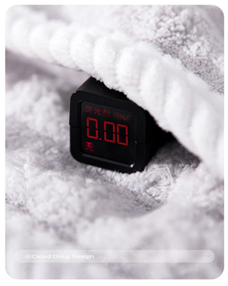 New thickened bath towel with soft coral fleece for home use, absorbent and non fading, non shedding hair towel