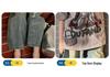 Coole Cartoon-Sommergarnitur für Kinder: Kurzarm-T-Shirt & Ripped Jeans Zweiteiler.