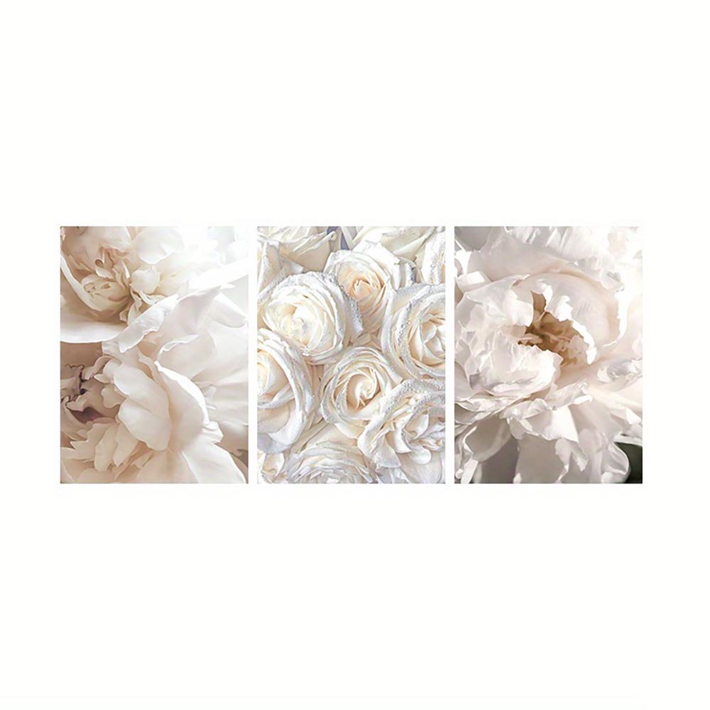Paintings Print Minimalism Floral Botanical Posters for Living Room Bedroom Home Wall Decor 3PCS Modern Flower Art Canvas
