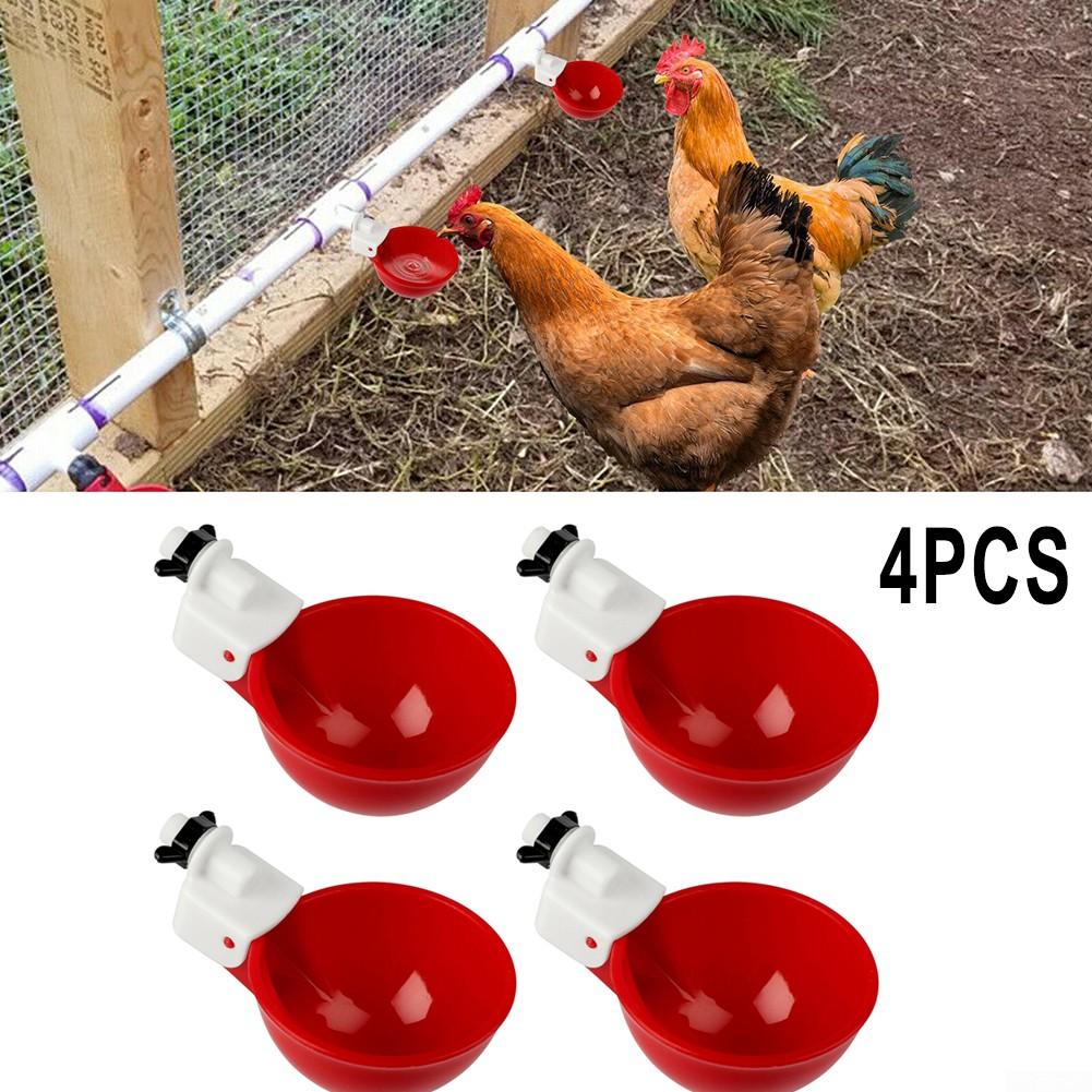 Hrníčky Chicken Waterer 4PCS Automatic Drinker Chicken
