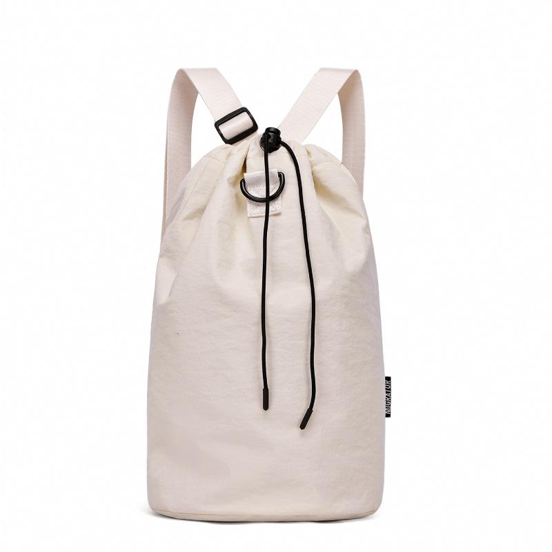 Schoolbag Not Easy To Stick Bucket Bag 11L Yoga Bag Shoulder Fitness Bag Large Capacity Commuting Lightweight Outdoor Messenger Bag