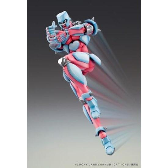 Medicos Entertainment Super Action Statue JoJos Bizarre Adventure Part 4 Crazy Diamond Approximately 160mm PVC ABS Nylon Painted Figure