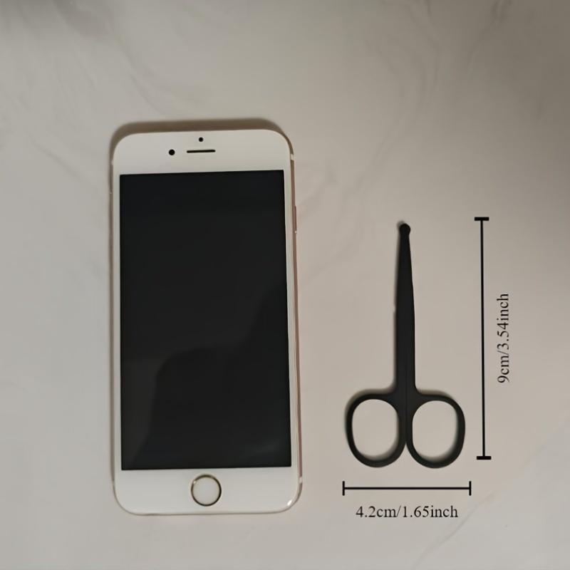 Pet Safe Round-Tip Stainless Steel Scissors - Dog And Cat Eye Trimming, Easy to Clean - 1pc Pet Scissors