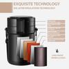 82oz Adults Thermo Food Jar For Hot Food 3 Tier Bento/Food Wide Mouth Insulated Stackable Food Containers Hot Cold lunch box for Work Office Outdoors