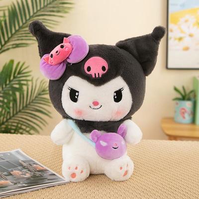 Süßer Kuromi Puppenrucksack Plüschtier, My Melody Figur, Cinnamoroll Kissen Geschenk für Sie