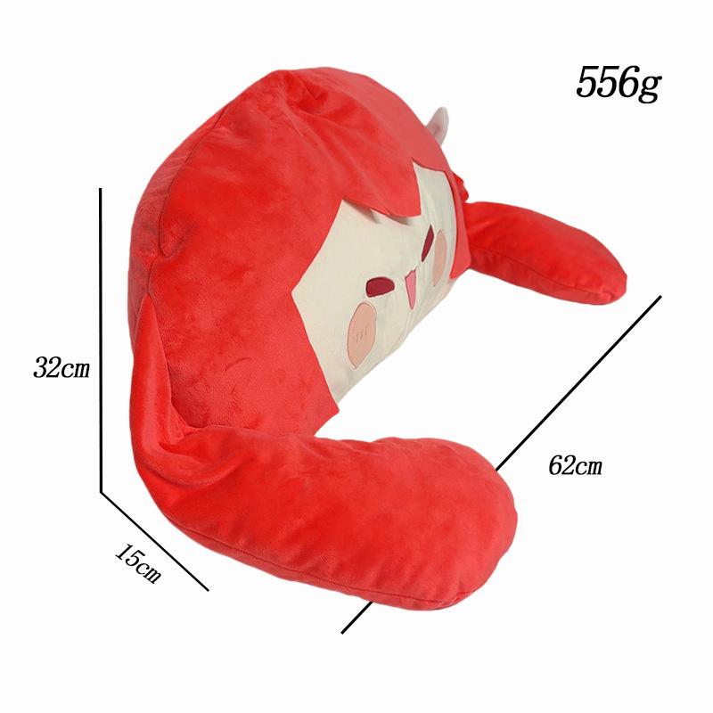 

Kasane Teto Plush: Virtual Singer Themed Hugging Pillow, Soft Stuffed Toy & Cute Doll for Anime & Vocaloid Fans 60cm