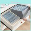 Oxford Cloth Storage Bin With Dividers For Closet And Bedroom Organization
