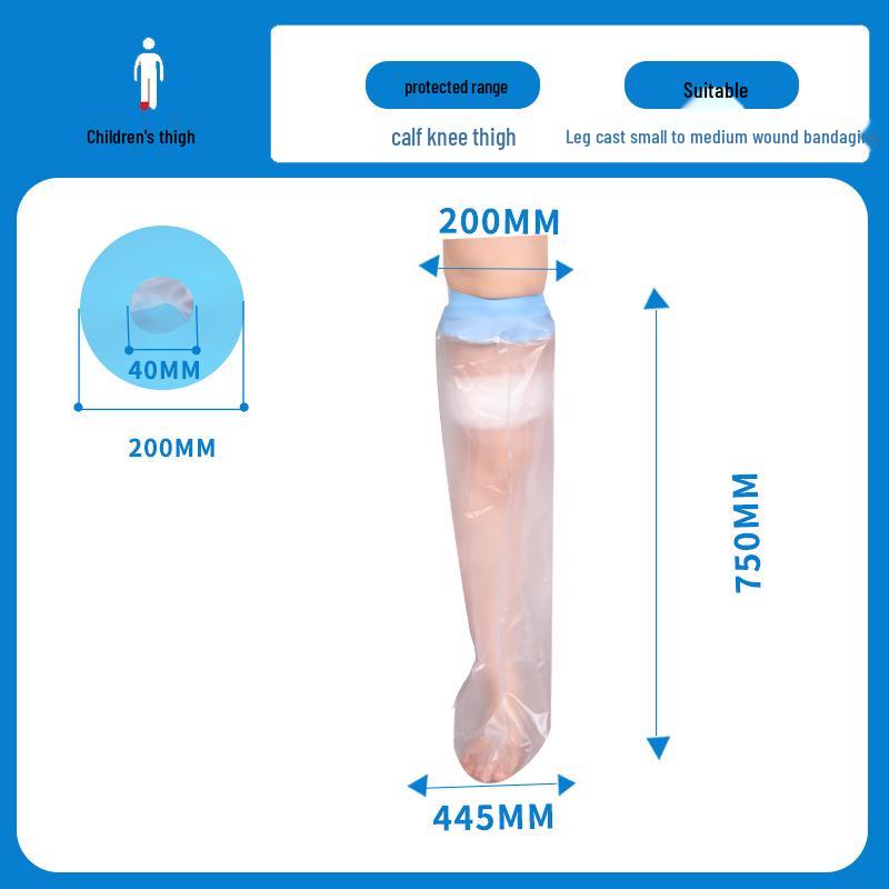 Waterproof Shower Cover for Plaster or PICC Line Protection