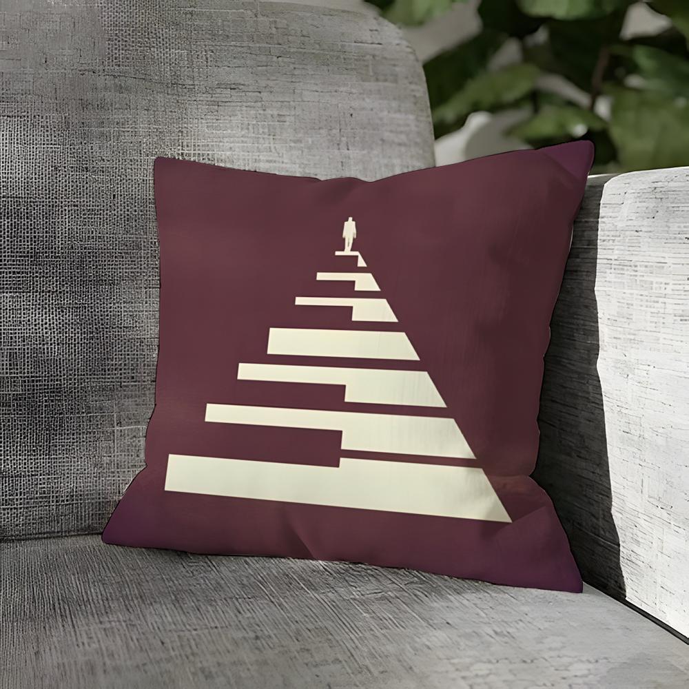 Abstract Musical Note Patterns Pillow Case Linen Pillows Case Cushions Case Sofa Pillows Case Decor Home