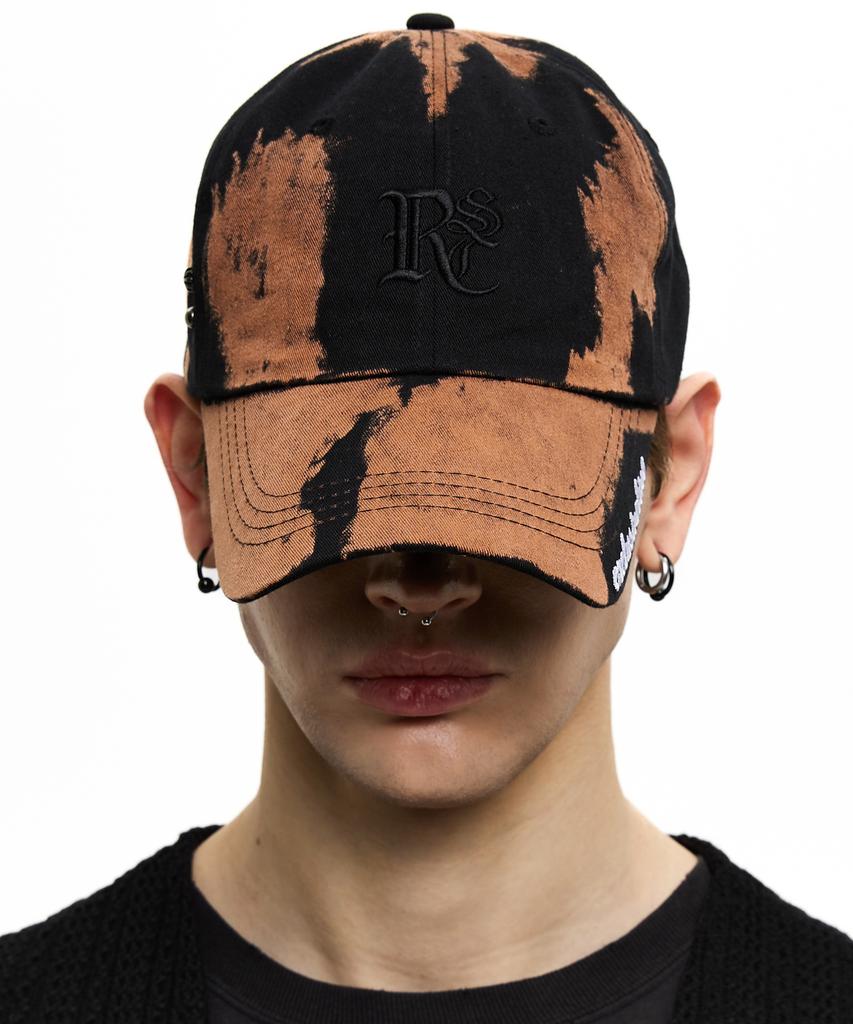 Aleseueseussi Logo Dyed Ball Cap - Dark