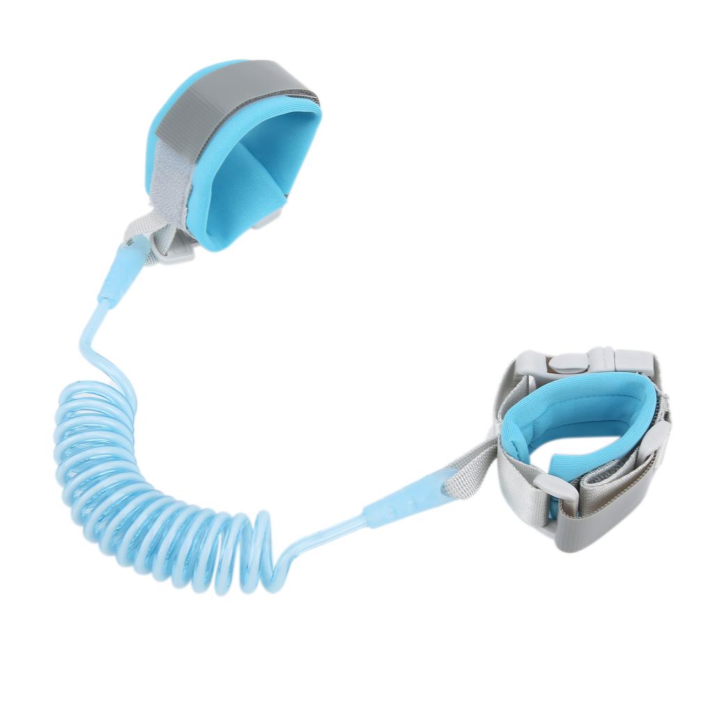 AntiLost Wrist Link Child Safety Harness Wrist Leash Kids Toddlers Child Rope Leash(Blue )