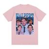 Tv Series Jim Halpert Dwight Schrute Homage The Office T-shirt  Women Fashion Vintage Short Sleeve Oversized T-Shirts