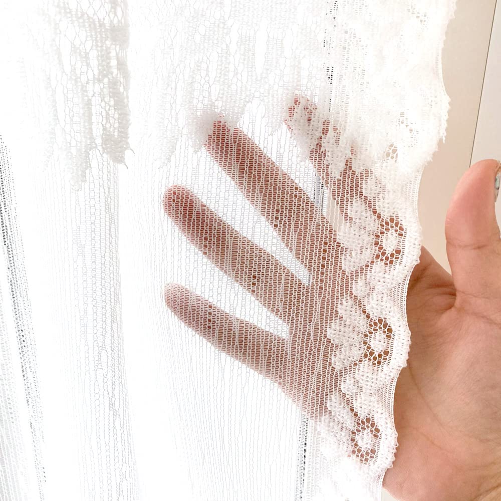 Elegant and Stylish Bay Window Curtains with Pile Made In 300 X 105 CM615 Weave, Multi-functional, Heat-blocking, Japan, White, Cm,