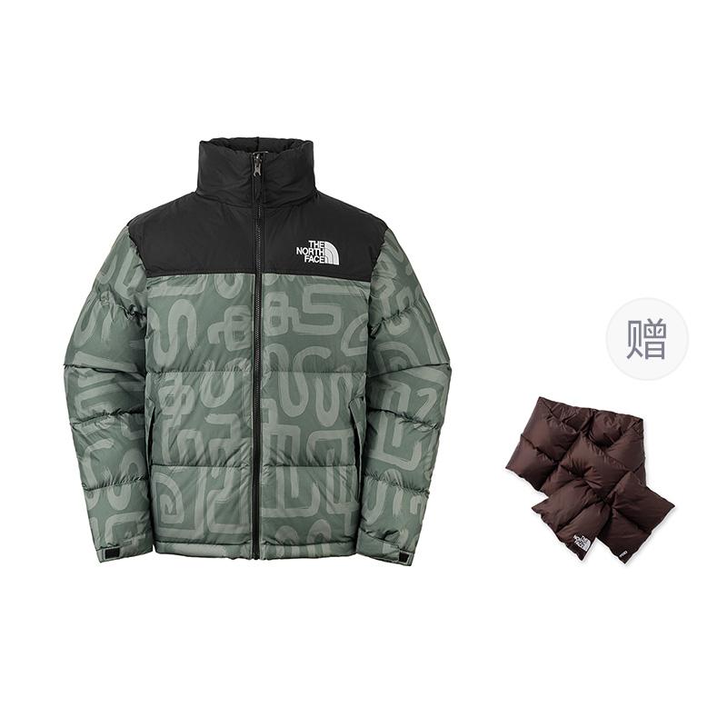 The North Face ICON FW24 Down Jacket Unisex Green NF0A3C8D-88D