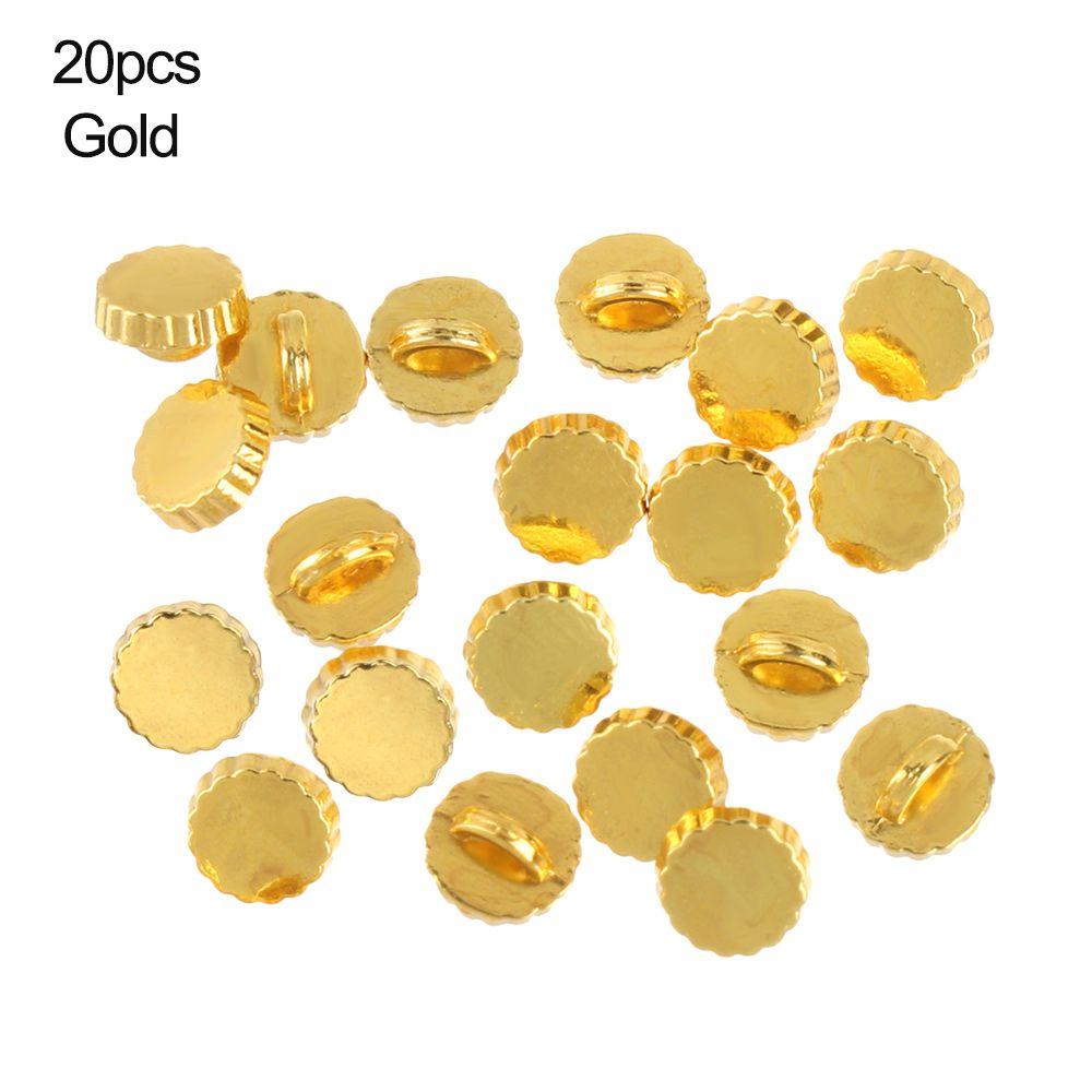 DIY Shoes Sewing Accessories Ultra-small Buckle Doll Round Buttons Belt Buckles 1/6 Dolls Clothing