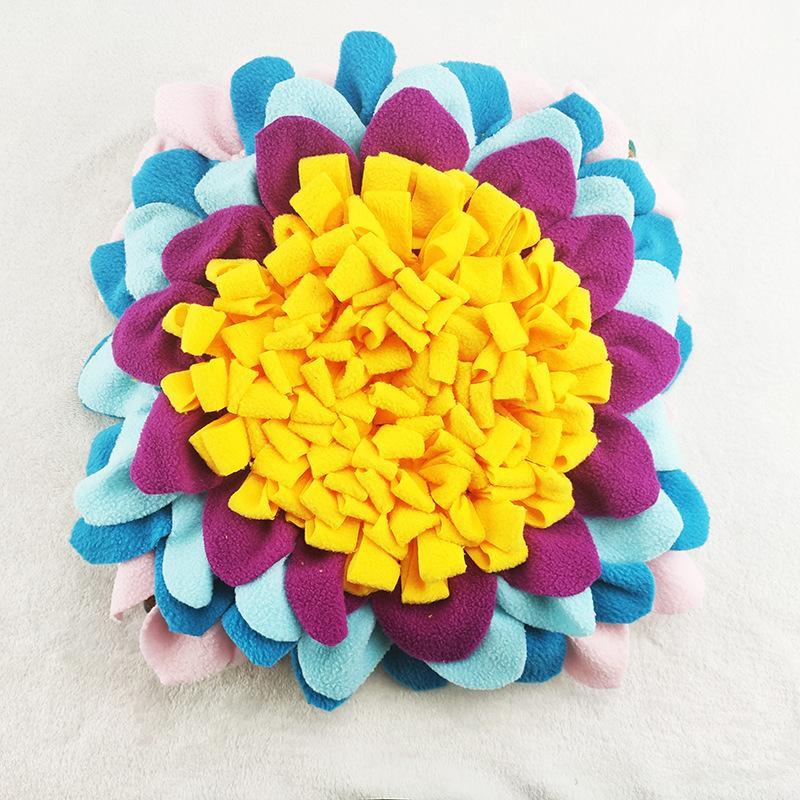Dog Snuffle Mat Interactive Slow Feeding Puzzle 1PC Soft Washable Pet Boredom Relief Mat Encourages Natural Foraging for All Dogs