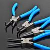 7 inch Snap Ring Pliers Set Heavy Duty Internal/External Circlip Pliers Kit Straight Bent Jaw for Ring Remover Retaining