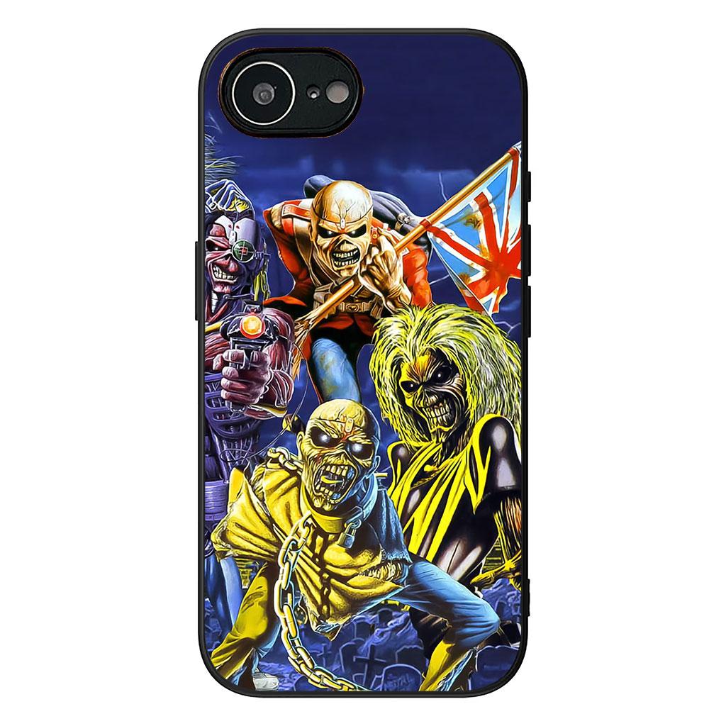 Cover for Samsung Galaxy S25 S24 S22 S23 FE Ultra Plus A56 A05 A06 A15 A16 A55 S7 Edge + Case Poster I-Irons M-Rocks M-Maidens
