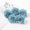 10Pcs Peony Artificial Flowers Head 6CM Fake Flowers for Home Room Wedding Decoration Arrangement DIY Carft Gifts Accessories