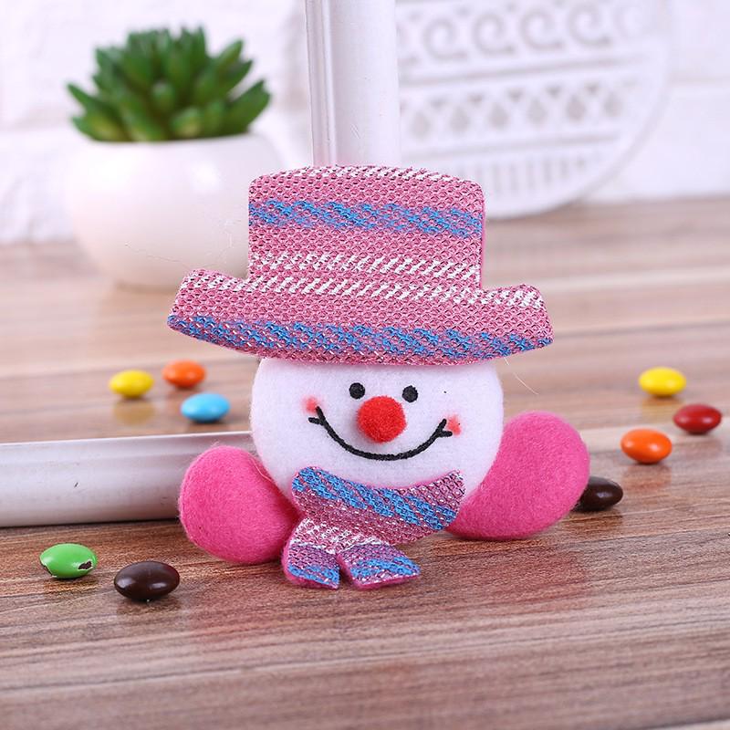 LED Light-Up Santa Brooch: Creative Christmas Ornament for Adults & Kids