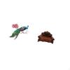 Retro PVC Wall Sticker Decorative Art for Living Room Kitchen TV Background Home Decoration with