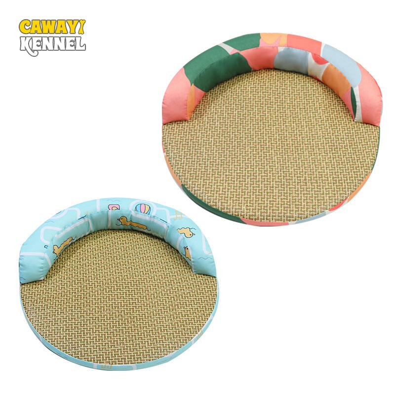 

Охлаждающий коврик для питомника Cawayi, охлаждающий коврик для домашних животных, плюшевый матрас, крутой коврик для домашних животных, летний спальный коврик для кошек, охлаждающая кровать для собак, кошек