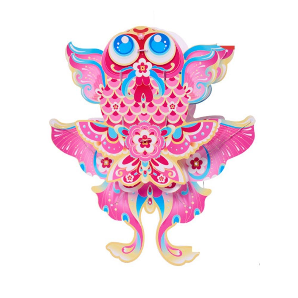 Cute Chinese Fish Lantern Waterproof Celebration Lantern Handheld Goldfish Lantern  New Year