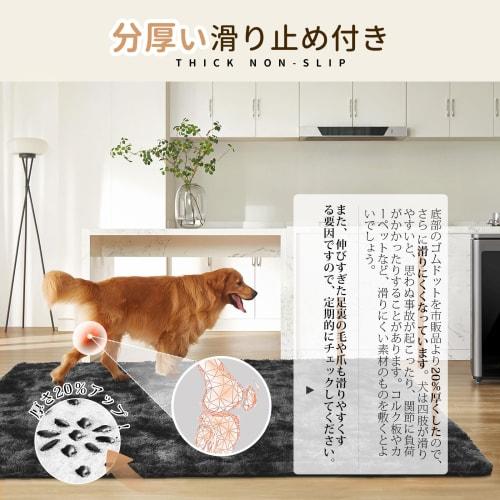 SOMANT Carpet Rug, 1 Tatami Mat, All-Season, Washable, Thick, Antibacterial, Odor-Resistant, Soundproof, Dust Mite Resistant, Shag Rug, Non-Slip, Warm