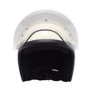 Motorcycle Jet Helmet with Bubble SG Mark One Size Fits B&B Shield, Certified, Ivory, All, BB-004