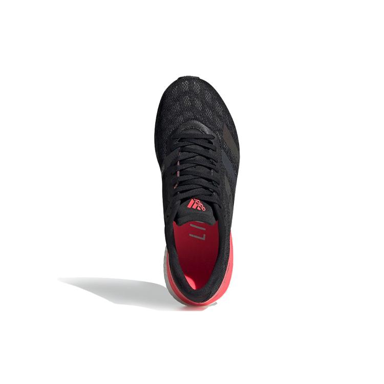 New Adidas Adizero Boston 9 Black Signal Pink Women's EG4656