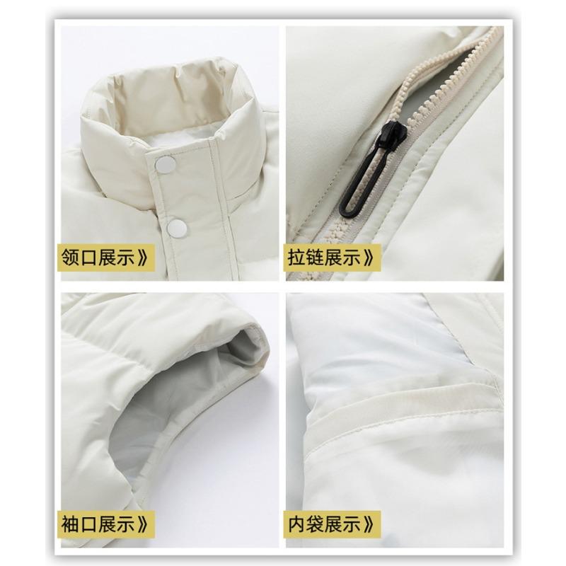 Men S Thick Stand Collar Sleeveless Winter Casual Waistcoat