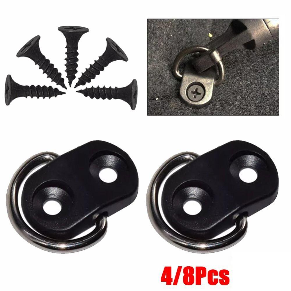 Flat Screen Net Fixings Clips Ring Loop Tie Down Hook Part Fixings D-type Pull Ring  SUV Pickup
