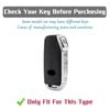 3 Buttons TPU Car Key Fob Cover for Kia Sportage K5 K8 2022 Cerato 2020 Sorento Soul Ray Telluride - Key Case Full Protector