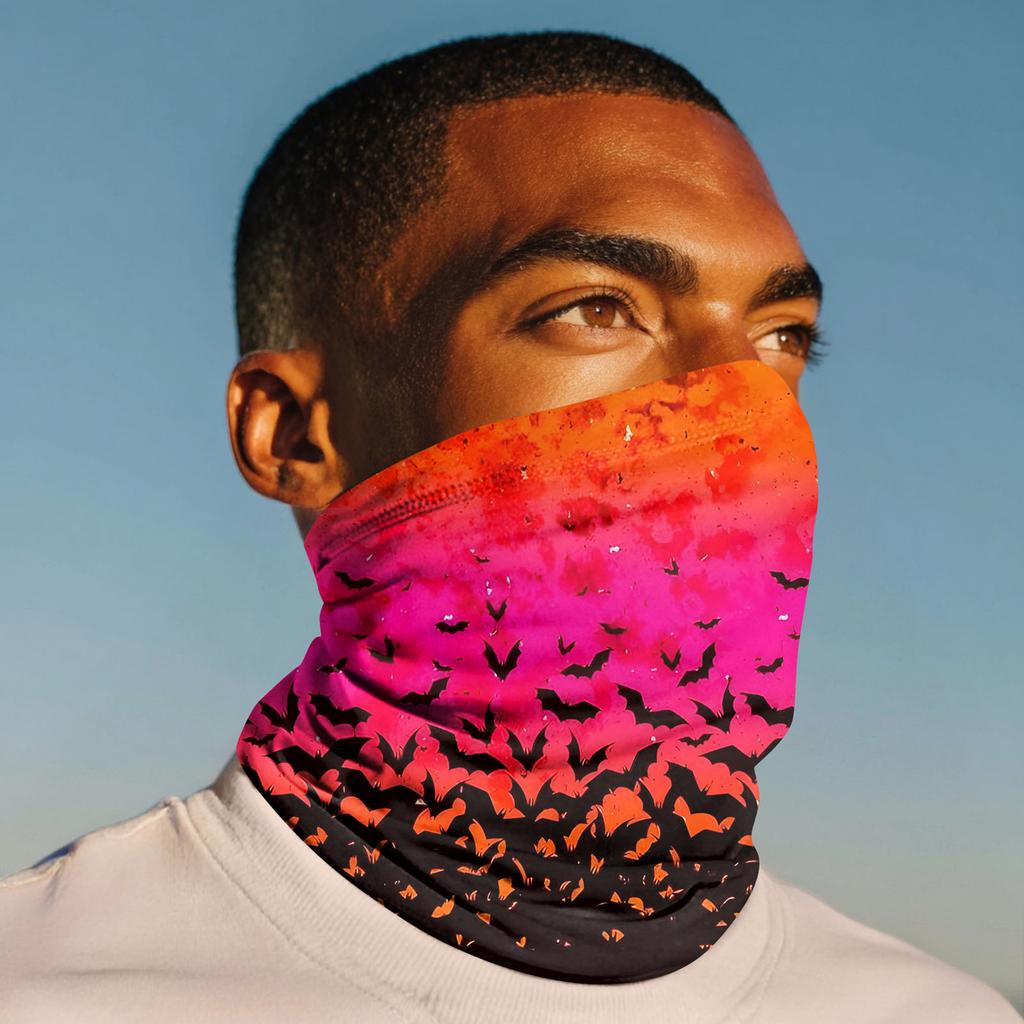 Outdoor Cycling Mask Fashion Printed Headscarf Neck Scarf