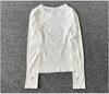 Damen Schnelltrocknendes Langarm Yoga Top - Atmungsaktives, Figurschmeichelndes, Hochelastisches Fitness-T-Shirt