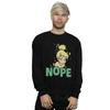 Disney Mens Tinker Bell Nope Sweatshirt