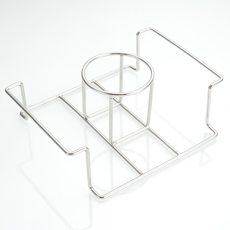 Chicken Roaster Rack Non-Stick Food Grade Stainless Steel Vertical Chicken Holder Barbecue Cooking Pans Kitchen Accessories