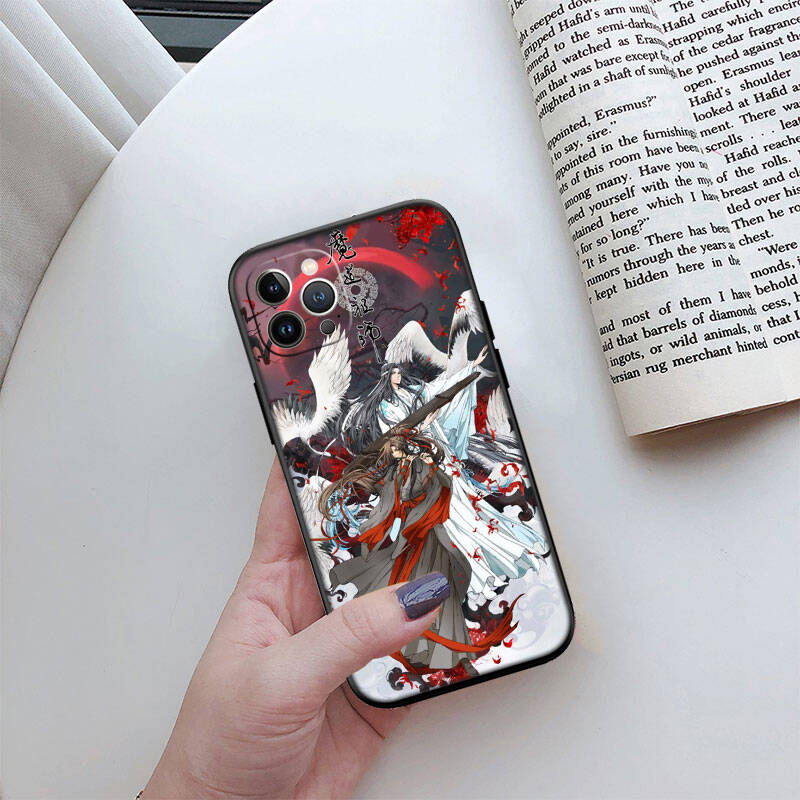 MH91 Mo Dao Zu Shi Phone Shell Case for iPhone 7 8 11 12 13 14 15 16 17 16E XS Pro Max XR X SE Air