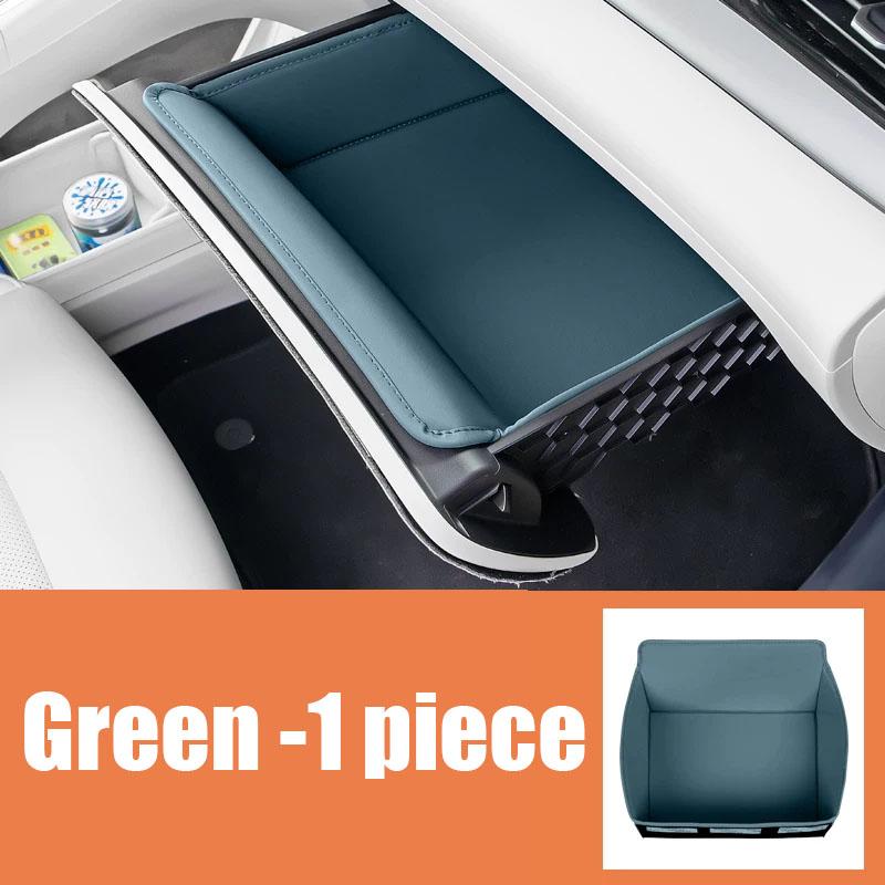 For Geely EX2 Proton e.MAS 5 2025 2026 Passenger glove box storage bag artificial leather material, car interior supplies