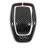 Carbon Fiber 2X Inner Gear Shift Knob Cover Trim For Toyota Venza 2020 2021 Auto