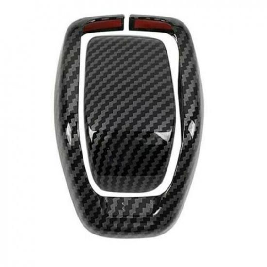 Carbon Fiber 2X Inner Gear Shift Knob Cover Trim For Toyota Venza 2020 2021 Auto