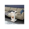 Wheeled Side Table Sofa Table C Coffee Table Nesting Coffee Table Serving Table - White