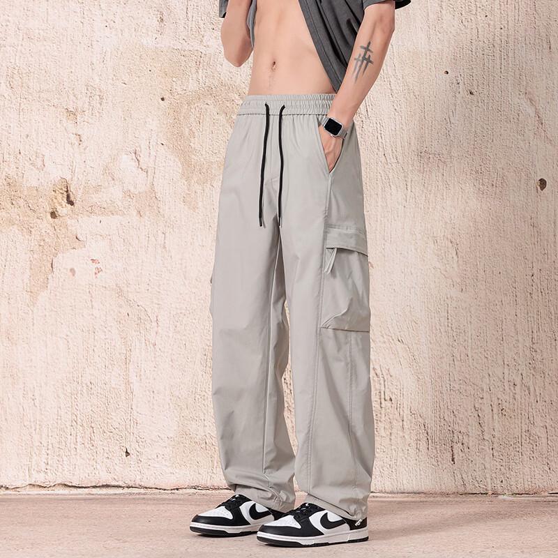 Men's Casual American Style Straight-Leg Pants