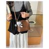 IELGY Fashion Commuter All-Match Messenger Bag Ladies Portable Bucket Bag
