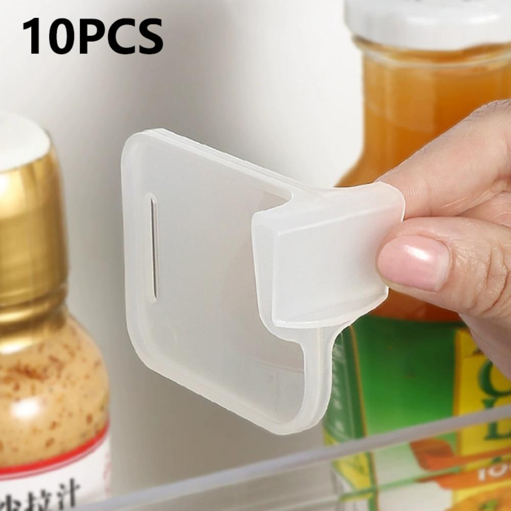 

10Pcs Separating Storage Divider Multifunctional Divider Clip New Refrigerator Partition Board