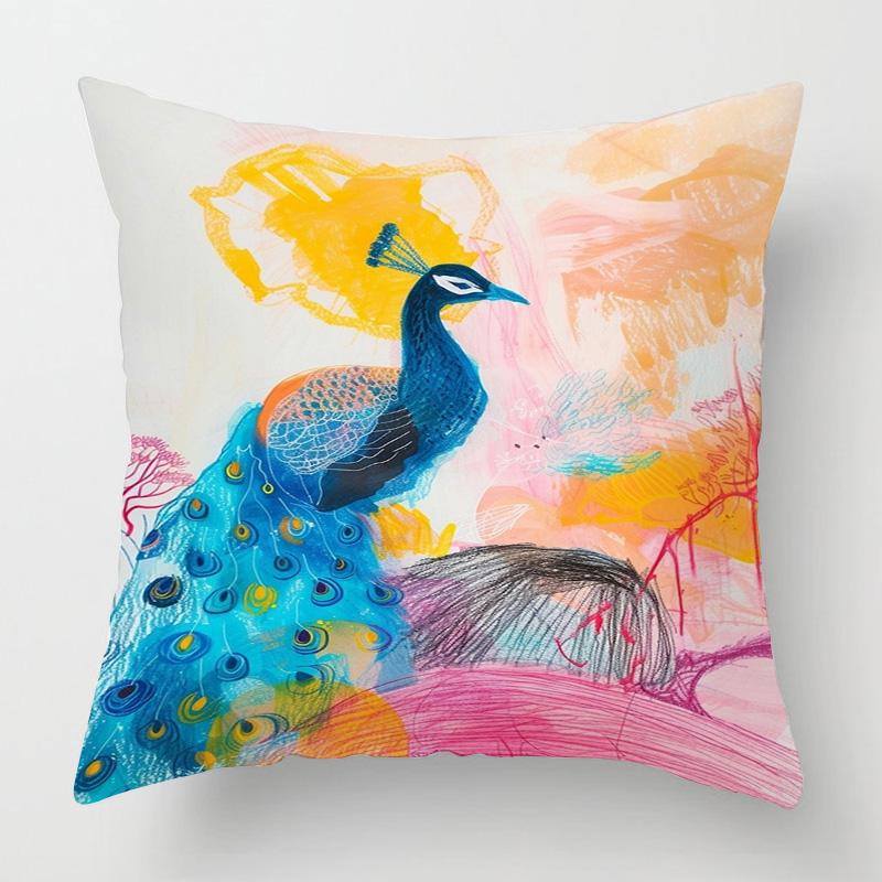 

Nordic Style Abstract Art Figure Pillow Case 40x 40cm Living Room Sofa Decorative Cushion Cover Room Decorative Aesthetics 40x40cm 16x16in